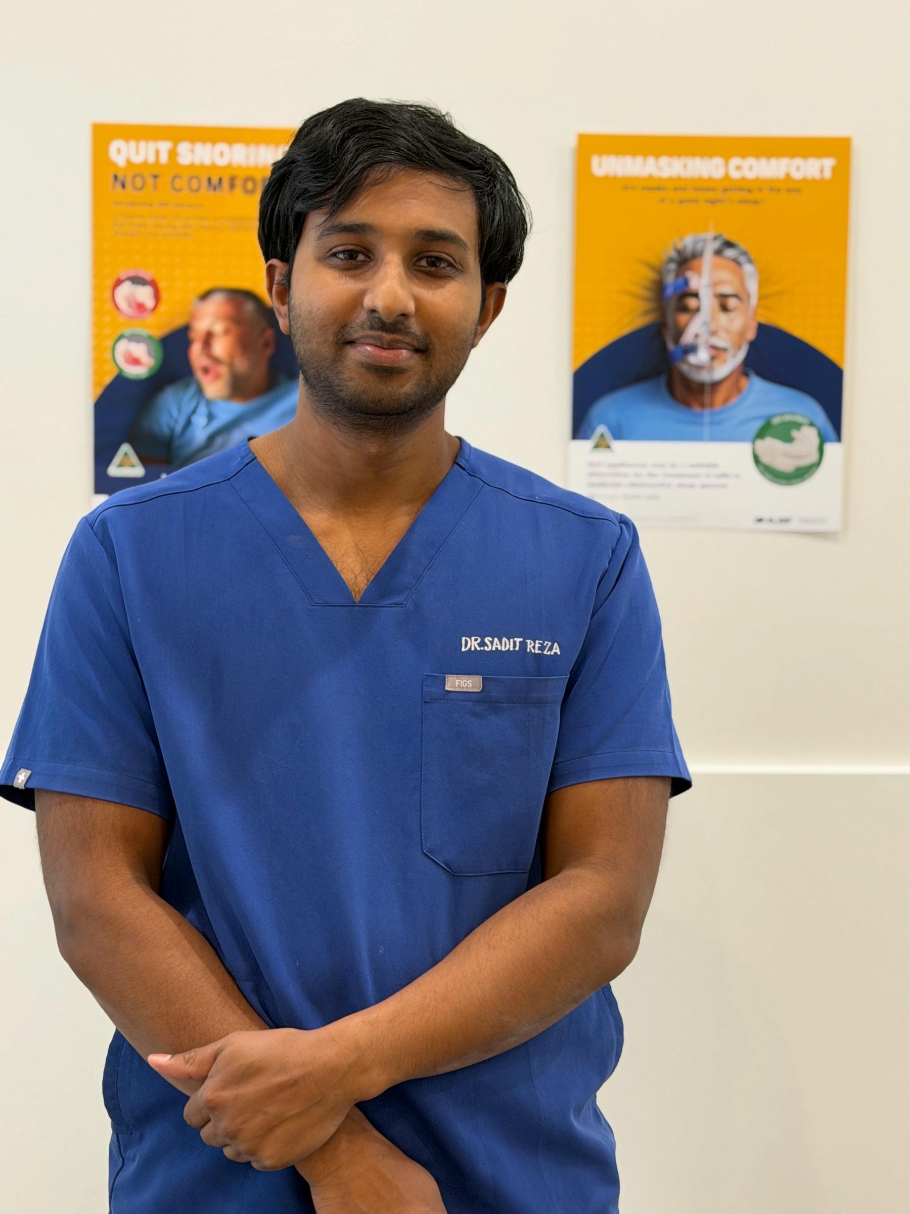 Portrait of Dr Sadit Reza